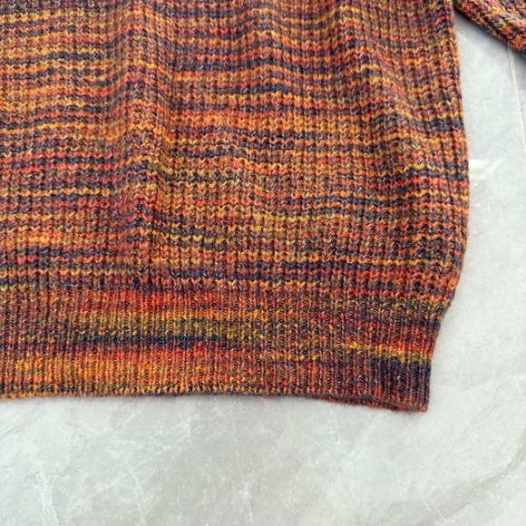 Women’s Urban Outfitters Space-Dyed Colorful Knit Turtleneck Sweater Size XS - Picture 7 of 16